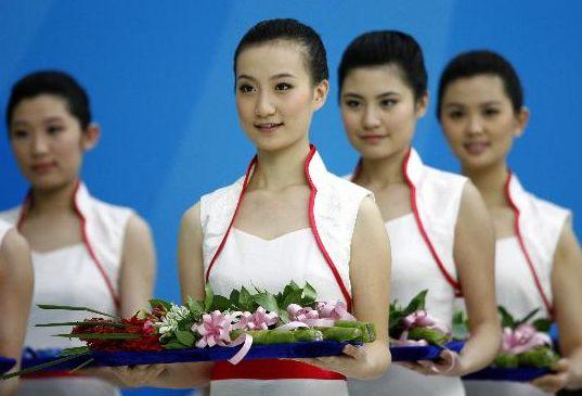 2008北京奥运会礼仪小姐身份不简单，她们并非普通人